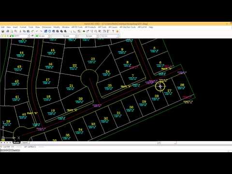 In Drawing Area Data for AP Base Files